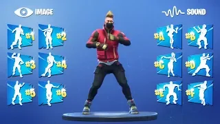 DOUBLE CHALLENGE - GUESS THE IMAGE AND SOUND OF THE DANCE - FORTNITE - EXTREME MODE | tusadivi
