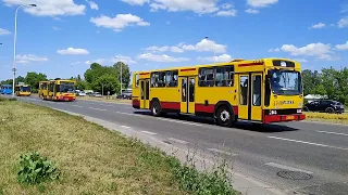 Noc Muzeów 2024 - parada autobusowa Warszawa