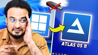 How to Install ATLAS OS 11⚡without USB and Data Loss (Easy) 2024