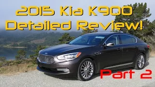 2015 Kia K900 Detailed Review and Road Test Part 2 of 2