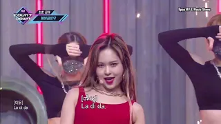 [EVERGLOW - LA DI DA] COMEBACK STAGE | M COUNTDOWN 200924 EP.683 (Myanmar Sub)