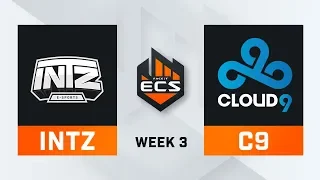 INTZ vs Cloud9 - Map 1 - Train (ECS Season 7 - Week 3 - DAY3)