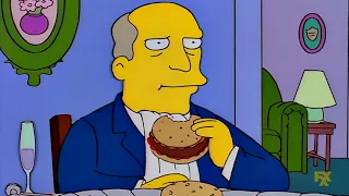 Steamed Hams but Skinner actually makes steamed hamburgers