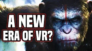 A NEW ERA OF VR?! NEW GAME IS AWESOME! Crisis of the Planet of the Apes VR Gameplay