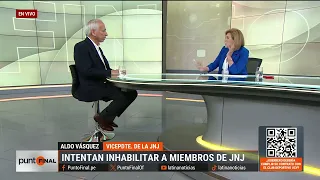 Aldo Vásquez sobre inhabilitación de miembros de JNJ: "Supondría un quiebre al orden constitucional"