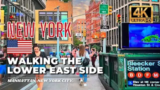 🇺🇸 Walking New York City - Lower East Side & SoHo Walking Tour [4K HDR/60fps]
