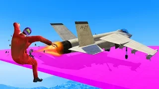 BLASTED AWAY BY KWEBBELKOP! - GTA 5 Funny Moments