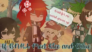 🌟{If Mha meets Klee and Diluc} [Glmv]✨