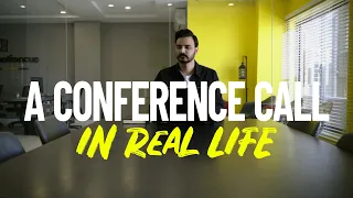 A Conference Call in Real Life | MotionCue Skits