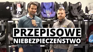 Przepisowe niebezpieczeństwo - problem z trójką dzieci w aucie