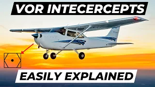 How to intercept a VOR radio outbound - Canadian Pilot Exam Question (INRAT and CPAER exam)