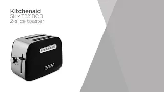 Kitchenaid 5KMT221BOB 2-Slice Toaster - Black | Product Overview | Currys PC World