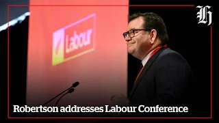 Grant Robertson takes swipe at Luxon at Labour Party Conference 2022 | nzherald.co.nz