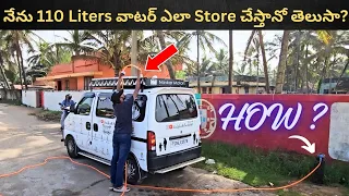 Do you know how I can store 110 liters of water? l VANLIFE l INDIATRIP