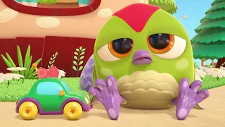 Kids' cartoons for babies. Hop Hop the Owl & toy cars for kids.