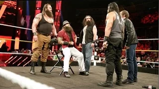 The Wyatt Family on Miz Tv! WWE Monday Night Raw 9/14/15