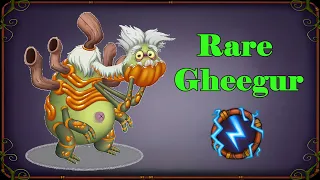 Rare Gheegur - Sounds & Animations | My Singing Monsters