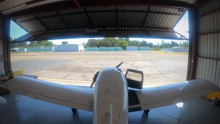 An airplane engine preservation