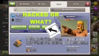 Hacked Base or What No TRoops Unlocked Clash Of Clan