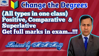 How to transform degree of adjectives (All types)। Degree of Adjectives