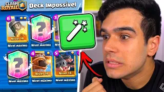 APERTEI O BOTÃO DE DECK ALEATÓRIO NO CLASH ROYALE E...