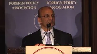 Nitin Nohria Accepts the Foreign Policy Association Medal