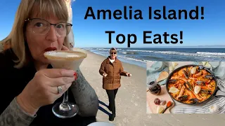 Amelia Island's TOP 3 Restaurants! Where to Eat in Amelia Island! (Fernandina Beach, Florida)