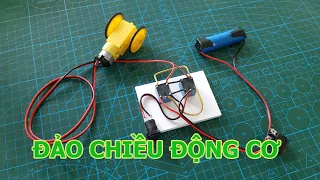 Cách Đảo Chiều Động Cơ Bằng Relay Điện Từ