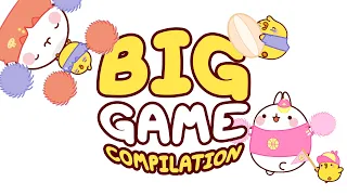 BIG GAME COMPILATION | Molang | Funny Compilations For Kids