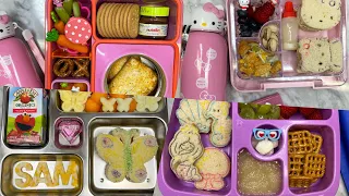 Lunch box compilations: Todas las loncheras de la semana de Samantha #schoollunch