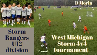 4v4 soccer tournament Denzel Morin highlights