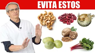 EVITA estos 6 ALIMENTOS 👉 PUEDEN MATARTE