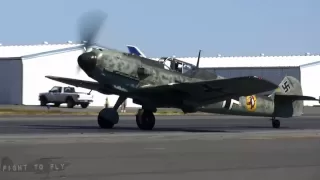 Messerschmitt Bf 109E-3 - Engine Runs