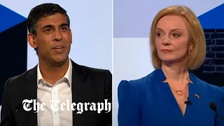 Tory leadership debate: Liz Truss accuses Rishi Sunak of 'Project Fear' in clash over tax plans