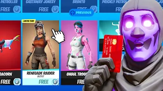 FREE SKINS in FORTNITE!