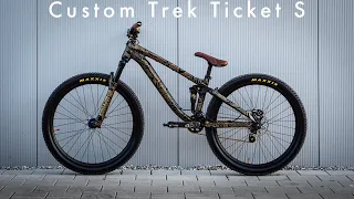 We built up a new Slopestyle Bike and wrapped it | Trek Ticket S BikePorn #1