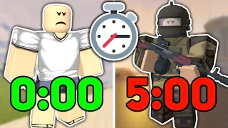 I ONLY HAVE 5 MINUTES TO LOOT IN APOCALYPSE RISING 2... (ROBLOX)