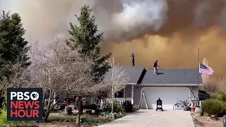 Wildfires surge across the American Plains and the Southwest, forcing thousands to flee