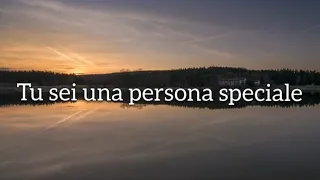 Sei speciale...