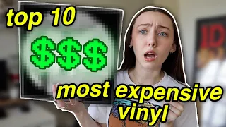 TOP 10 MOST EXPENSIVE VINYL IN MY COLLECTION!