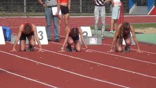 éuip'athlé dreux, clara au 50m