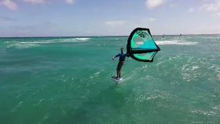 Diamond head Race / Foil session