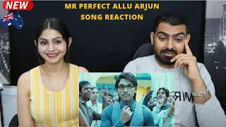 Mr Perfect Full Video Song Reaction | Aarya 2 | Allu Arjun Dance Reaction | Australian Couple