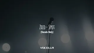 Zico - Spot (ft. Jennie) (Studio Acapella/Vocals Only)