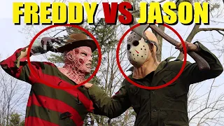 if you see FREDDY VS JASON, RUN! (FIGHT SCENE)