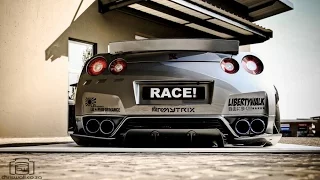 LBWK Liberty Walk GT-R R35 Startup & Revs w/ Armytrix GTR Titanium Valvetronic Exhaust straight pipe