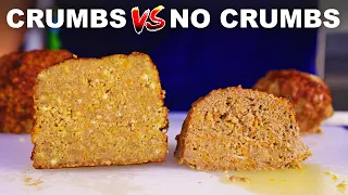 Why we put breadcrumbs in meatloaf, meatballs, etc