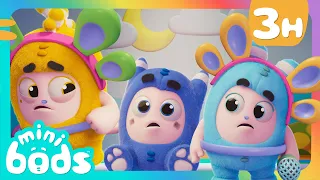 Too Shy For Showtime | 🌈 Minibods 🌈 | Preschool Learning | Moonbug Tiny TV