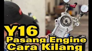 Rebuild Balik Engine Y16 Yang Pecah