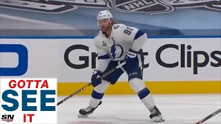 GOTTA SEE IT: Steven Stamkos Scores In Stanley Cup Finals Debut For Lightning